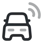 Smart Car SVG Icon